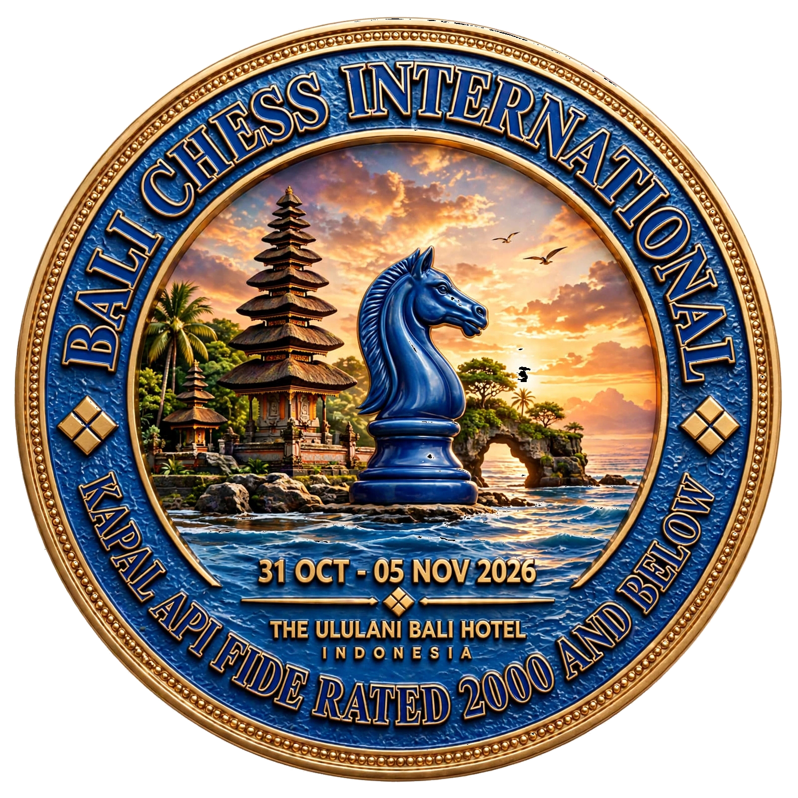 Bali Chess International 2026 Kapal Api FIDE Rated 2000 and Below